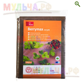 Plantex® Berrymax - мульчирующая мембрана для клубники - Геотекстиль Plantex - купить у производителя Мульча.рф