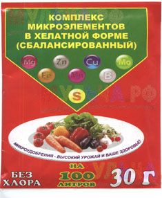 Комплекс микроэлементов - Прочие удобрения - купить у производителя Мульча.рф