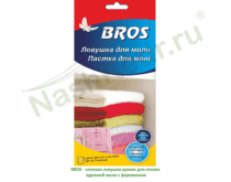 BROS - клеевая ловушка-домик для отлова одежной моли с феромоном
