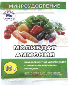 Молибдат аммония - Прочие удобрения - купить у производителя Мульча.рф