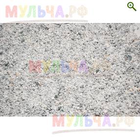 Мраморный щебень серый, 1-3 мм - Декоративная каменная крошка - купить у производителя Мульча.рф