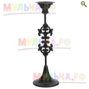 Подсвечник, L15 W15 H46 см - Подсвечники - купить у производителя Мульча.рф
