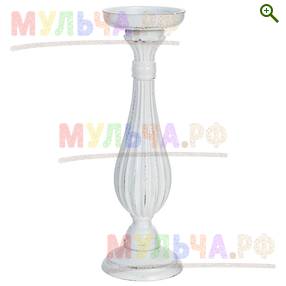 Подсвечник, L11 W11 H34 см - Подсвечники - купить у производителя Мульча.рф