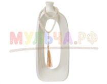 Подробнее о товаре Ваза с ожерельем, 300 мл, L11,5 W5,5 H27,5 см...