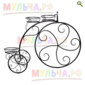 Цветочница Велосипед на 3 горшка