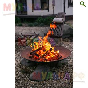 Костровая чаша БЕЗ НОГ Сфера - все для пикника, мангалы, грили, костровые чаши и барбекю купить в магазине Мульча.рф