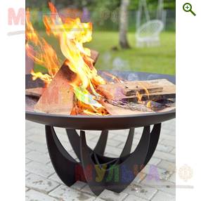 Костровая чаша Сфера Solid - все для пикника, мангалы, грили, костровые чаши и барбекю купить в магазине Мульча.рф