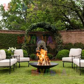 Костровая чаша Сфера Round - все для пикника, мангалы, грили, костровые чаши и барбекю купить в магазине Мульча.рф