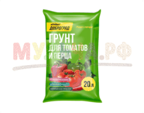 Подробнее о товаре Грунт Доброгряд Для томатов и перца, ТМ Агробалт, мешок 20 л...