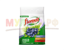 Florovit гранулированный для голубики, брусники, черники, клюквы и других кислотолюбивых растений, пакет 1 кг