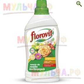 Florovit жидкий для цветущих растений, бутылка 1 кг - Удобрения Флоровит (Florovit) - купить у производителя Мульча.рф