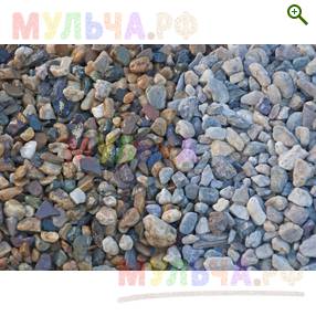 Речная галька цветная, 5-20 мм - Декоративная каменная крошка - купить у производителя Мульча.рф