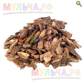 Кора сосны Люкс, фракция 2-5 см, 60 л - Кора сосны - купить у производителя Мульча.рф