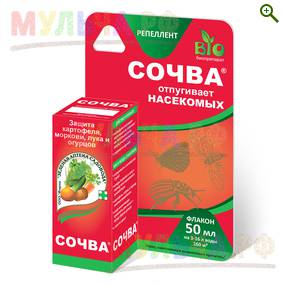 От Насекомых - Сочва (репелент) - От насекомых (инсектициды) - купить у производителя Мульча.рф