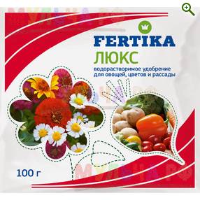Фертика водорастворимое Люкс кристаллический - Удобрения Фертика (Fertika) - купить у производителя Мульча.рф