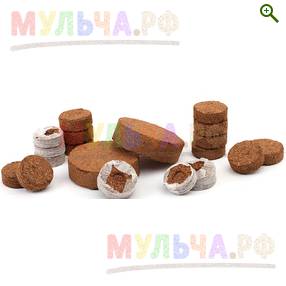 Субстрат кокосовый в таблетках - Товары для рассады - купить у производителя Мульча.рф