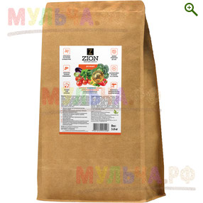 Комплексная добавка Цион (Zion) для овощей, мешок 3,8 кг - Удобрения Цион (Zion) - купить у производителя Мульча.рф