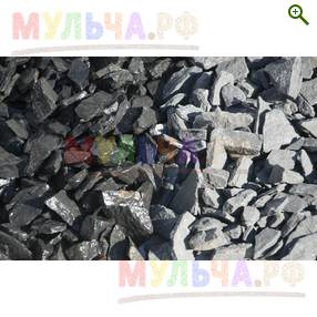 Златолит черный - Декоративная каменная крошка - купить у производителя Мульча.рф