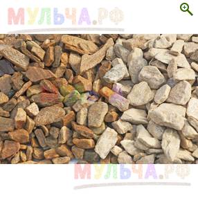 Златолит желтый - Декоративная каменная крошка - купить у производителя Мульча.рф