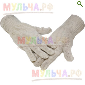 Перчатки х/б, 3 нитка, 10 класс - Перчатки и одежда - купить у производителя Мульча.рф