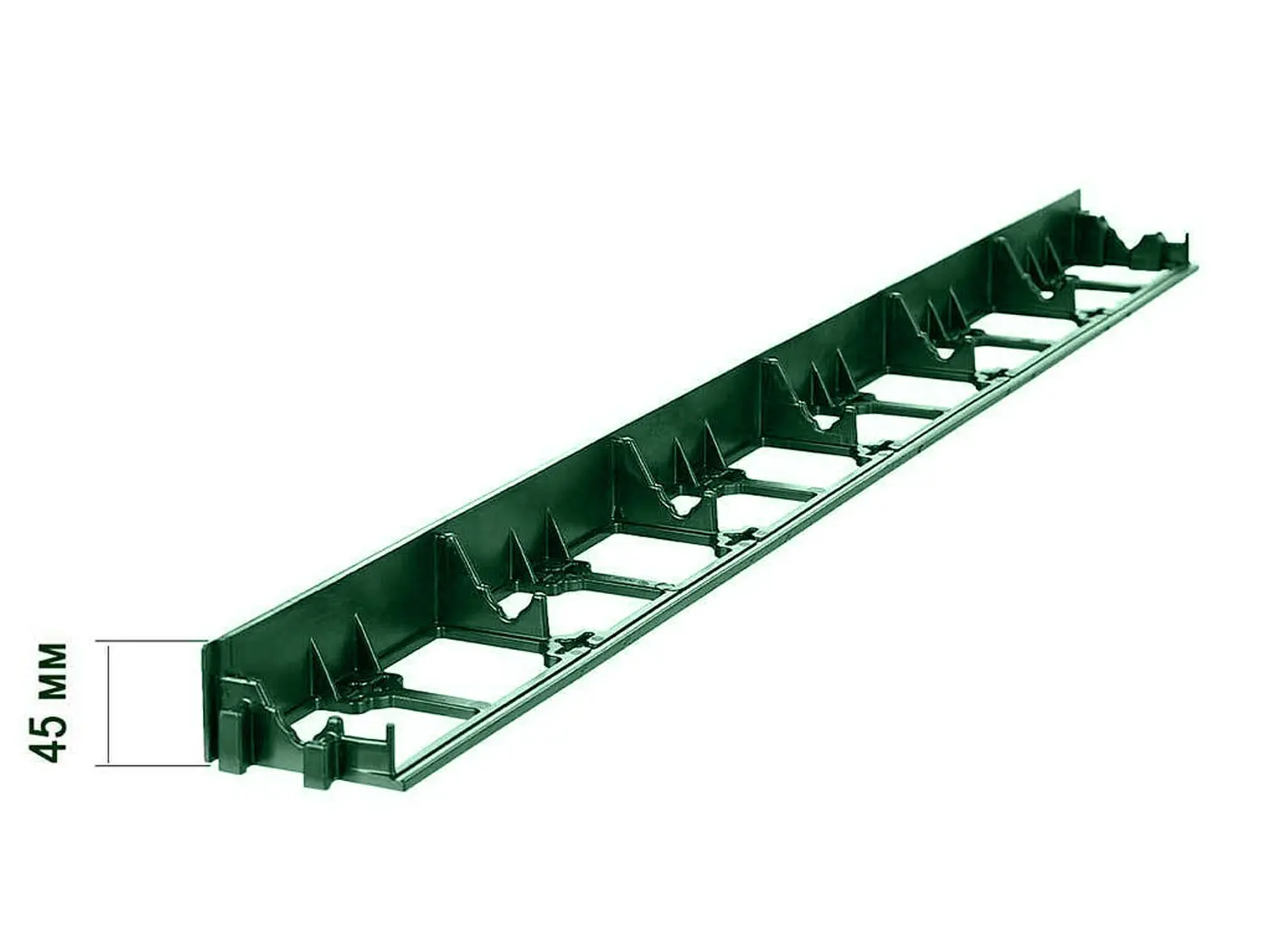 Бордюр секциями ГеоПластБорд, черный, 0,045 x 1 м, шт