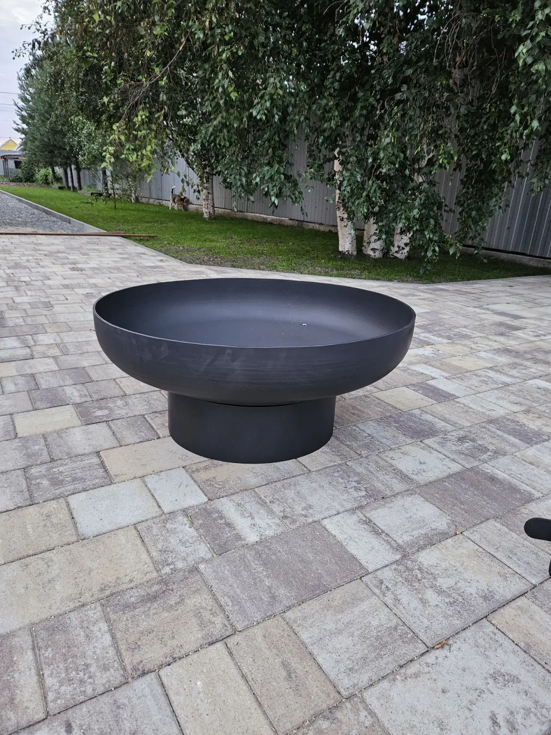 Костровая чаша «Глубокая ROUND» 800 мм