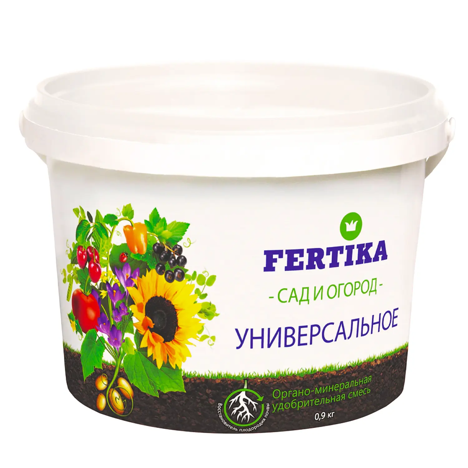 Фертика ОМУ универсальное (NPK 8:8:8 + микроэлементы), 0,9 кг