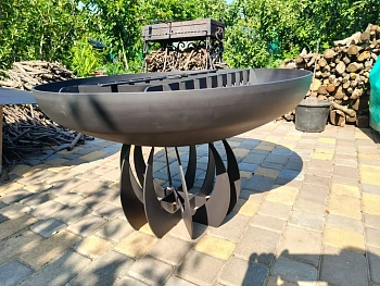 Костровая чаша «Глубокая CLASSIC» 800 мм