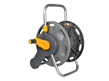 Hozelock 2475 Катушка для шланга длиной 60 м, (без шланга, крепёж на стену, 2 коннектора), шт