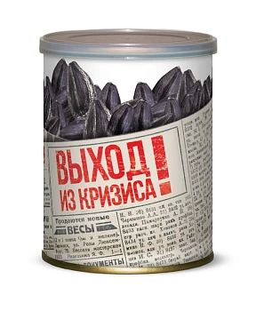 Подарочный набор для выращивания Выход из кризиса – прибыльное дело (подсолнечник) 