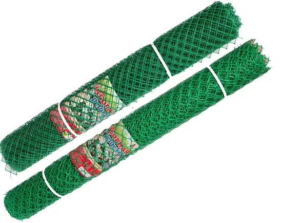 Заборная решетка, ячея 35*35 мм, 1,2 x 20 м, зеленый, рул