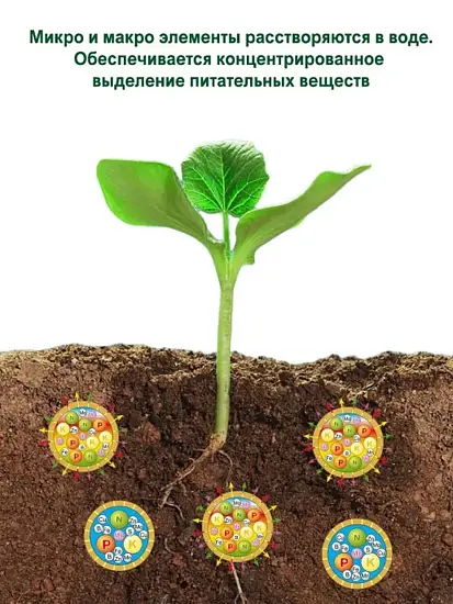Осмокот Про (Osmocote Pro) 19-9-10+2MgO+ТЕ 5-6 месяца, 1 кг