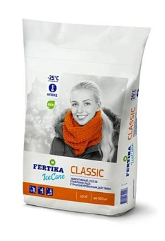Fertika противогололедный IceCare CLASSIC (-25°), 10 кг