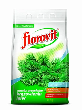 Florovit гранулированный против побурения хвои, мешок 3 кг