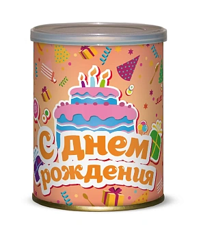 Подарочный набор для выращивания С Днем рождения! (газонная трава) 