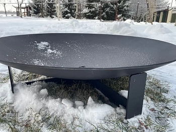 Костровая чаша «Сфера CROSS» 1200 мм