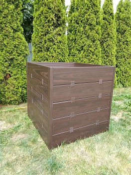 Компостер фактурный, венге, 800 л, уп