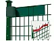 Заборная лента, 48 мм зелёная, 50 м/рул