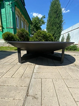 Костровая чаша «Сфера CROSS» 1200 мм