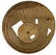 Кокосовый приствольный круг(диск), Ø 34-35 см, шт
