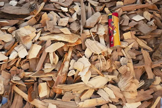 Щепа натуральная, лиственных пород, Щеповоз