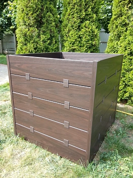 Компостер фактурный, венге, 800 л, уп