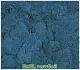 Мох стабилизированный №28 голубой, 30*40 см, пак