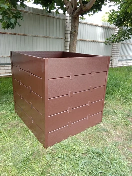 Компостер фактурный, коричневый, 800 л, уп
