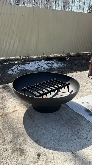 Костровая чаша «Глубокая ROUND» 800 мм