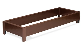 Грядка из ПВХ, коричневая, 0,22 * 2,0 * 1,0 м, уп