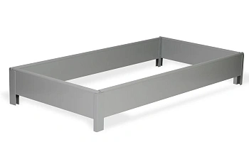 Грядка из ПВХ, серая, 0,22 * 2,0 * 0,8 м, уп
