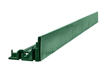Бордюр секциями ГеоПластБорд, зелёный, 0,058 x 1 м, шт