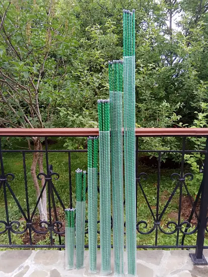Колья для подвязки, композитные, h 150 см, 10 шт/уп