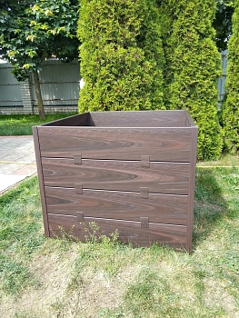 Компостер фактурный, венге, 800 л, уп
